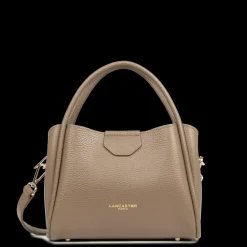 Sac à main Aimantée S Ida Double marron en cuir