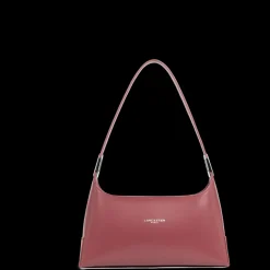Sac à main bois de rose en cuir