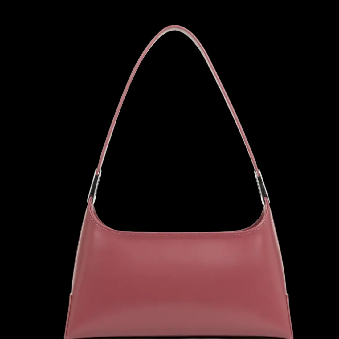 Sac à main bois de rose en cuir