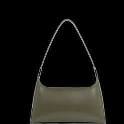 Sac à main Kaki en cuir