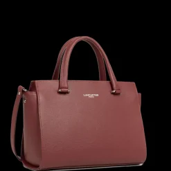 Sac à main Zippé M Sierra bordeaux en cuir