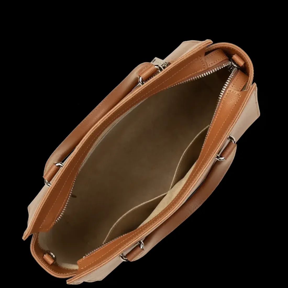 Sac à main Zippé M Sierra camel
