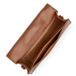Sac baguette Paris Ily en cuir camel