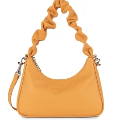 Sac Baguette Soft Chou Chou en Cuir Jaune