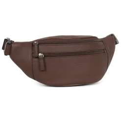 Sac banane Cuir CONFORT Chocolat
