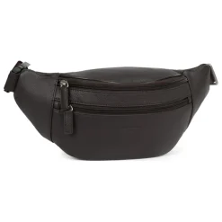 Sac banane Cuir CONFORT Marron foncé