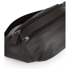 Sac banane Cuir CONFORT Marron foncé