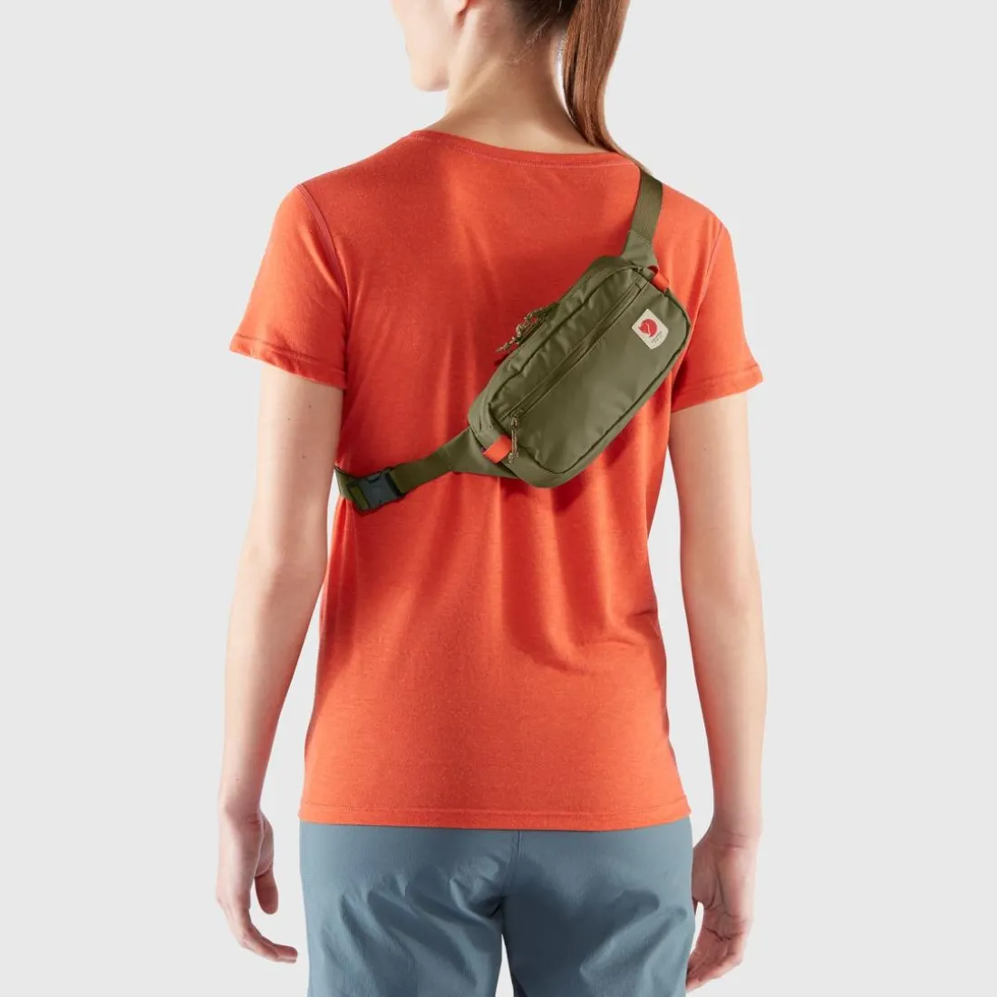 Sac banane High Coast Vert en nylon