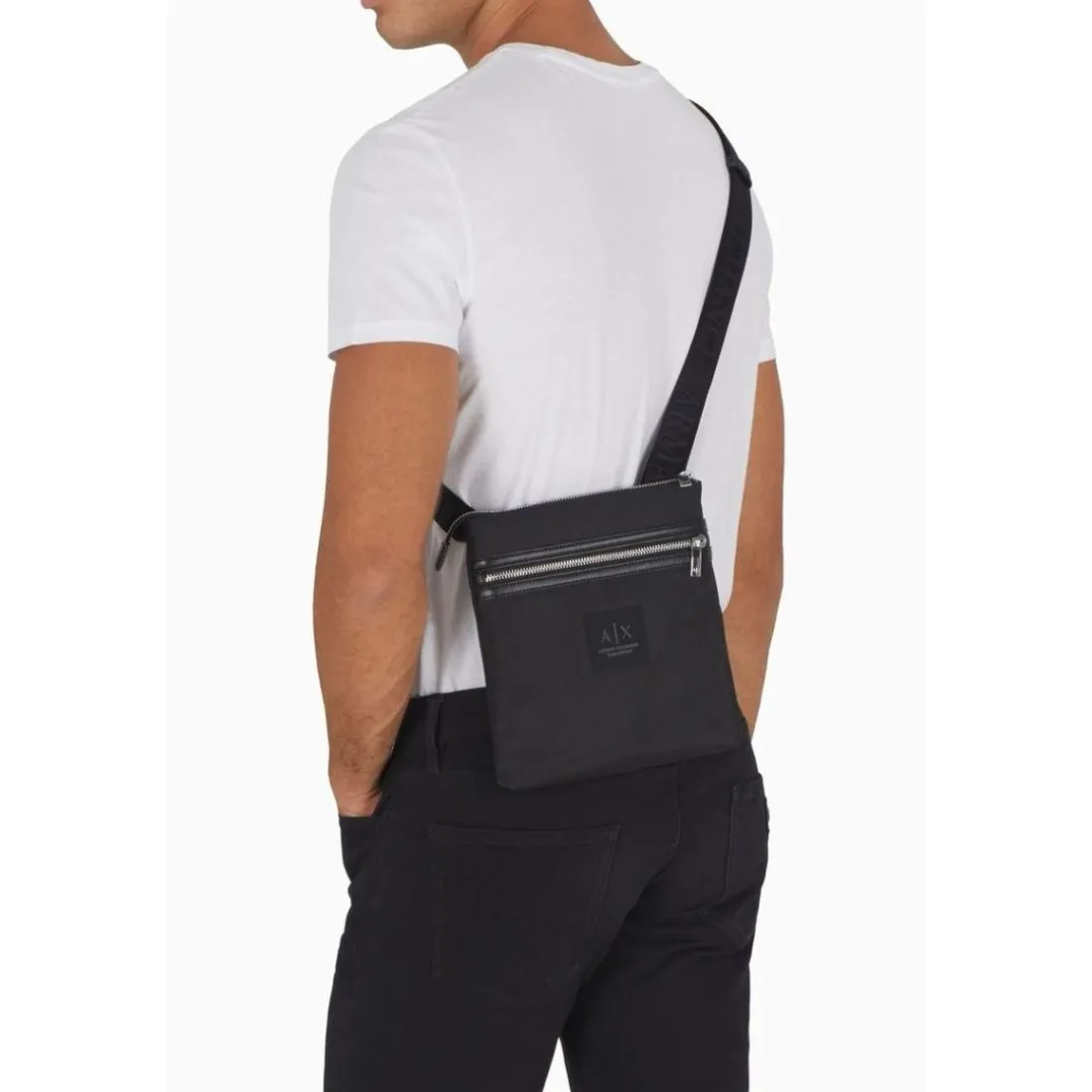 Sac bandouillère homme noir