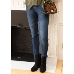 Sac bandoulière Léonie marron en cuir