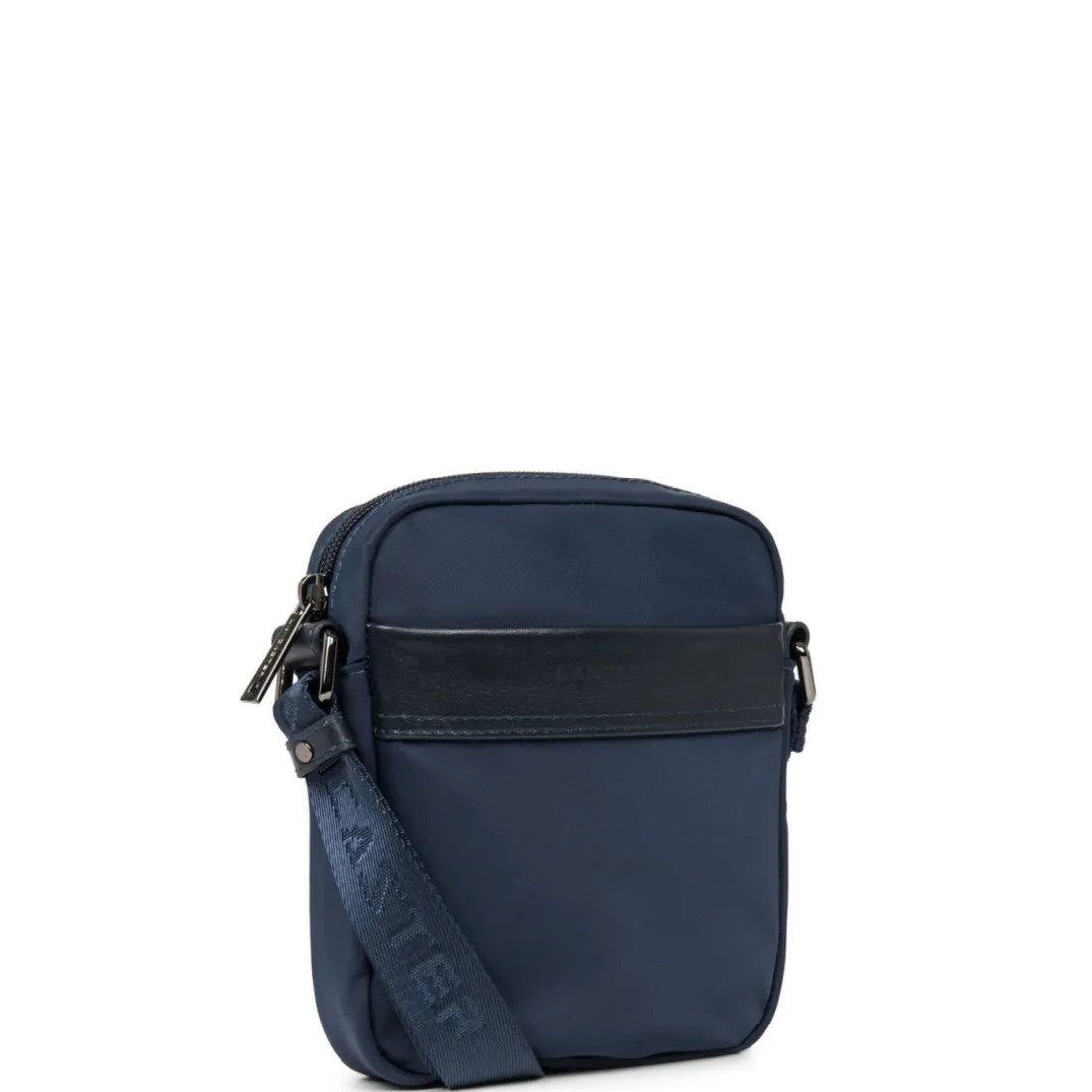 Sac bandoulière Zippé Basic SPORT MEN'S bleu en tissu