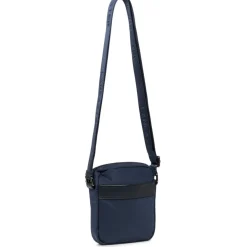 Sac bandoulière Zippé Basic SPORT MEN'S bleu en tissu