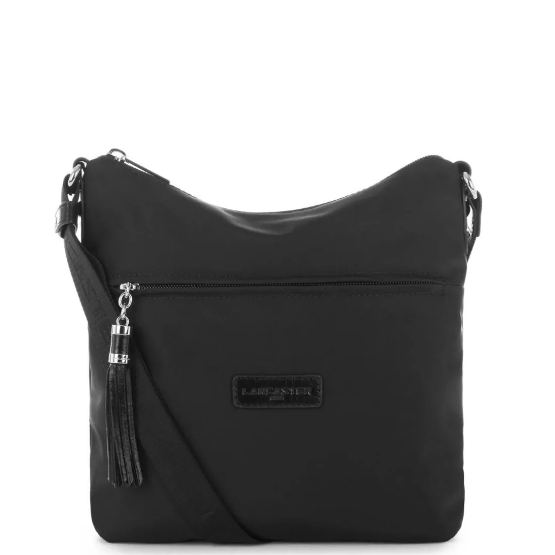 Sac besace collection Basic en tissu noir