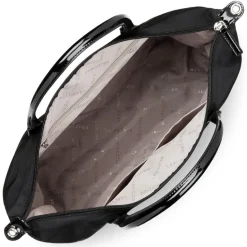 Sac cabas collection Basic noir en tissu