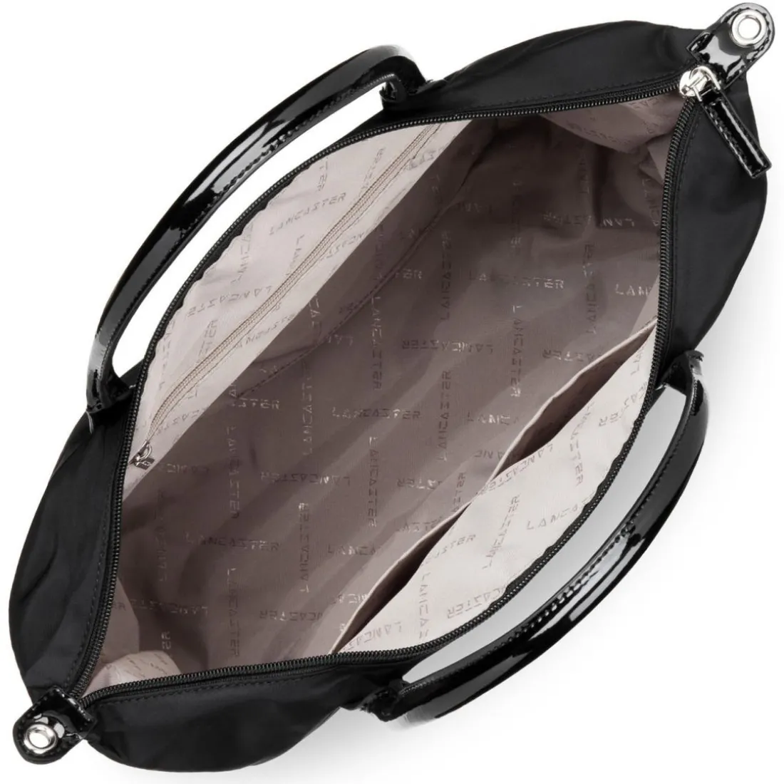 Sac cabas collection Basic noir en tissu