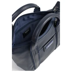 Sac cabas porté main - Mini JOYCE Bleu nuit Kaye