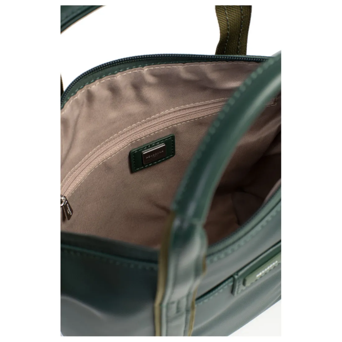Sac cabas porté main - Moyen JOYCE Sapin Page vert