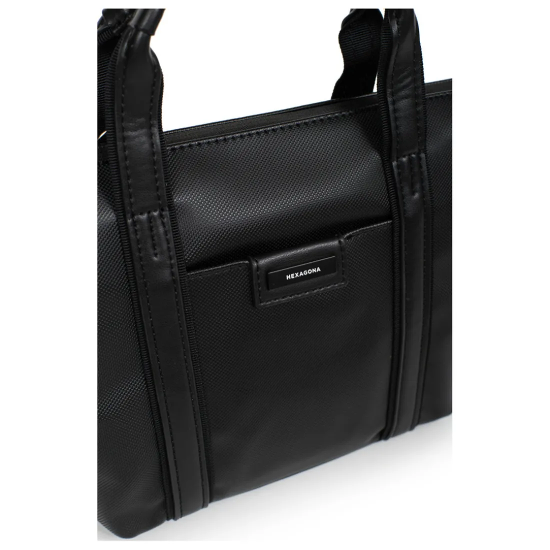 Sac cabas porté main - Petit JOYCE Noir Mae