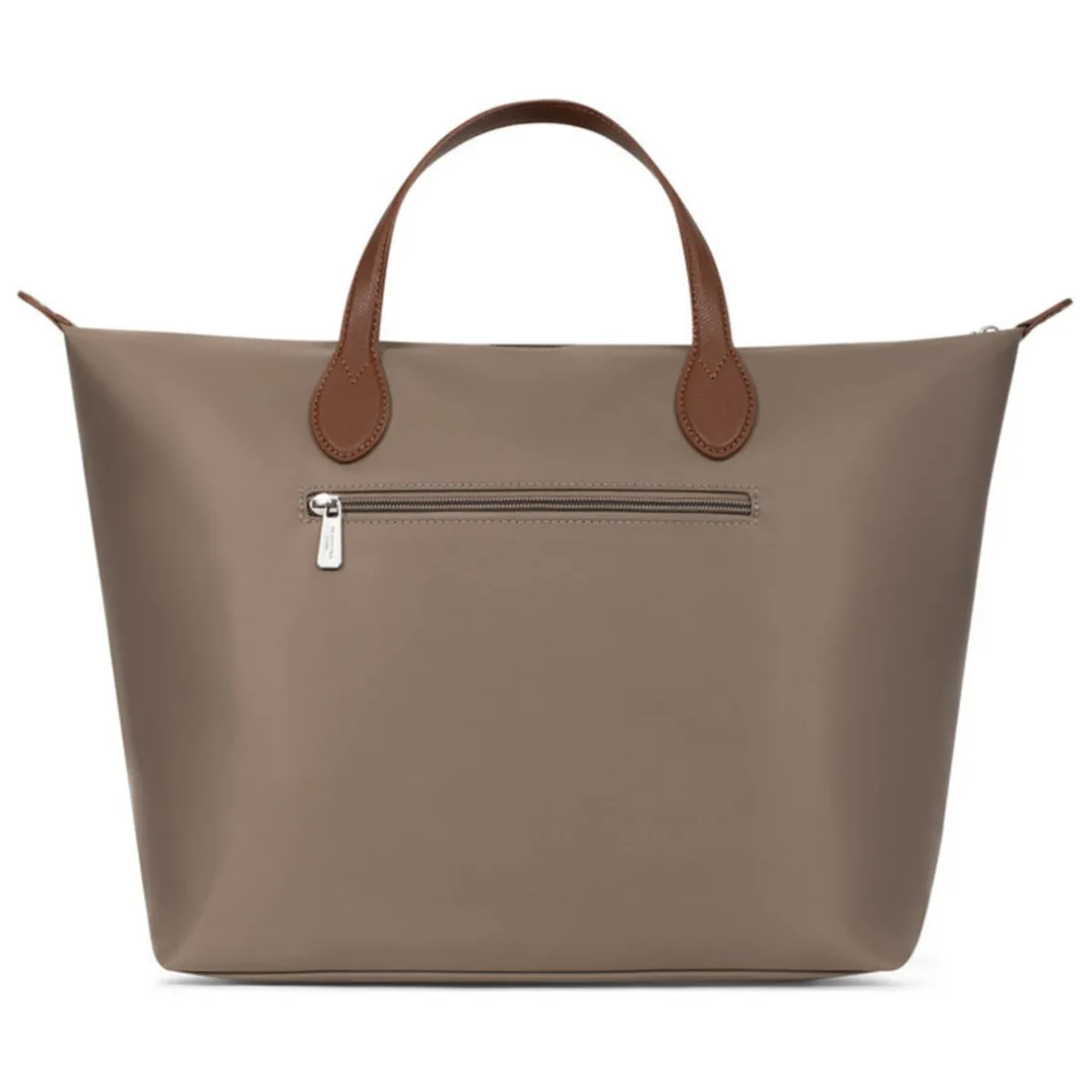 Sac cabas porté main A4 - Grand KIANA Taupe/Marron Ava