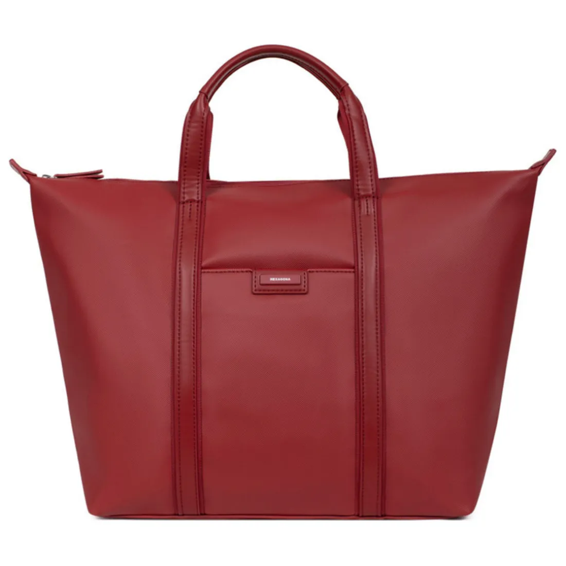 Sac cabas porté main A4 - Grand JOYCE Rouge foncé Elsie