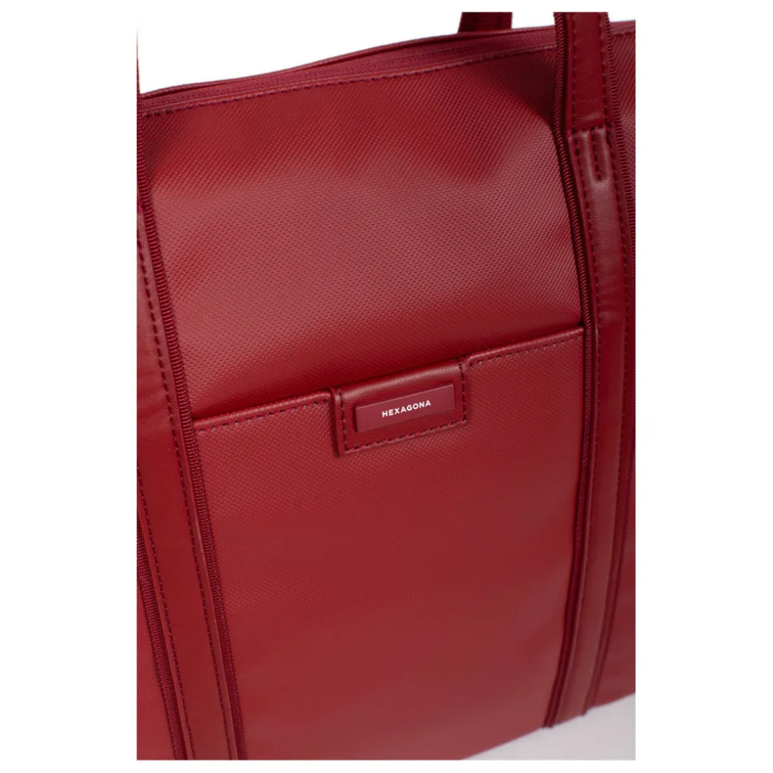 Sac cabas porté main A4 - Grand JOYCE Rouge foncé Elsie