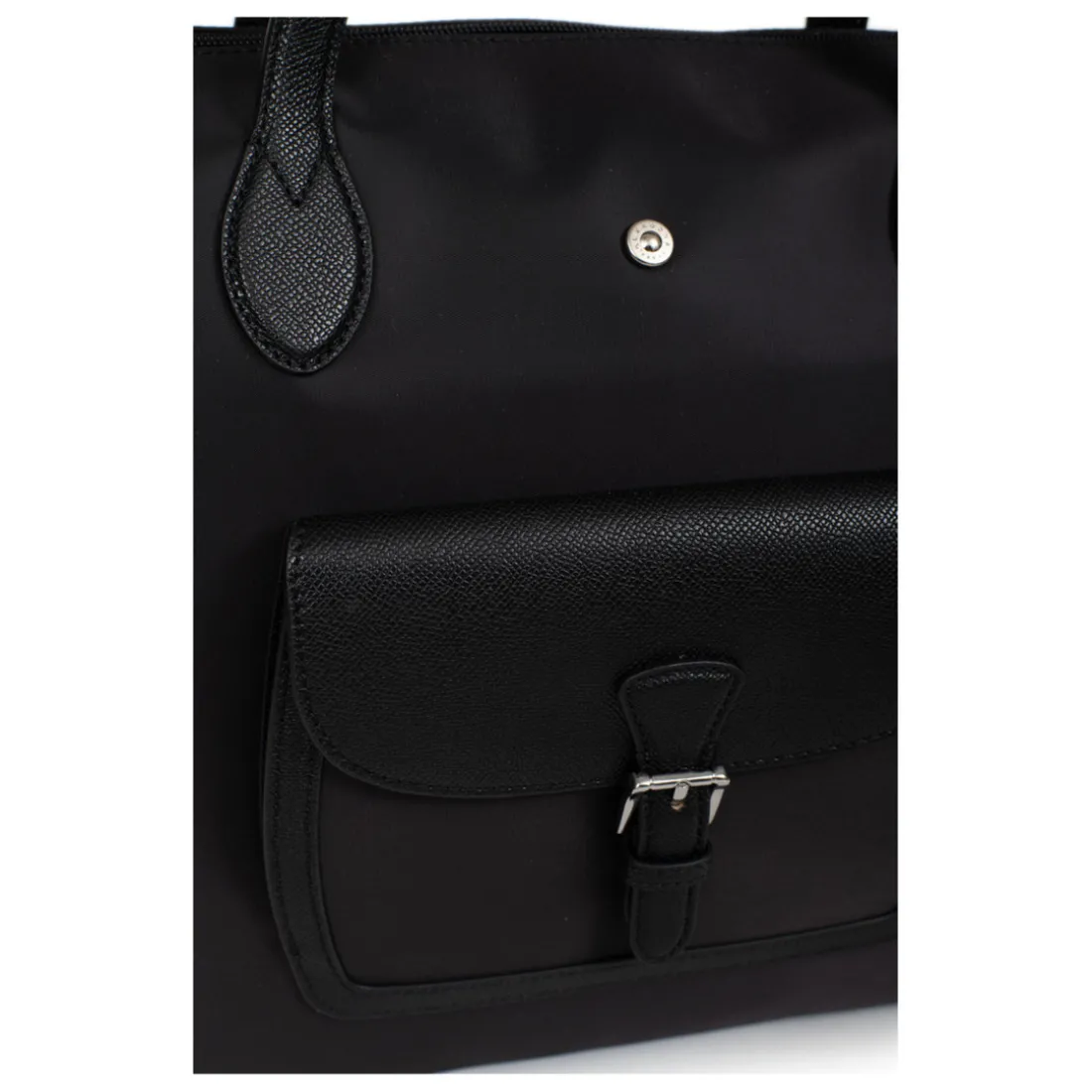 Sac cabas porté main A4 - Grand KIANA Noir Mae