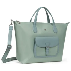 Sac cabas porté main A4 - Grand KIANA Menthe Sofia