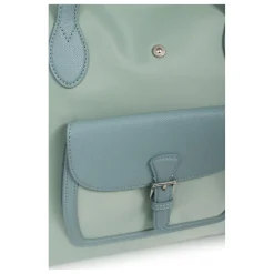 Sac cabas porté main A4 - Grand KIANA Menthe Sofia