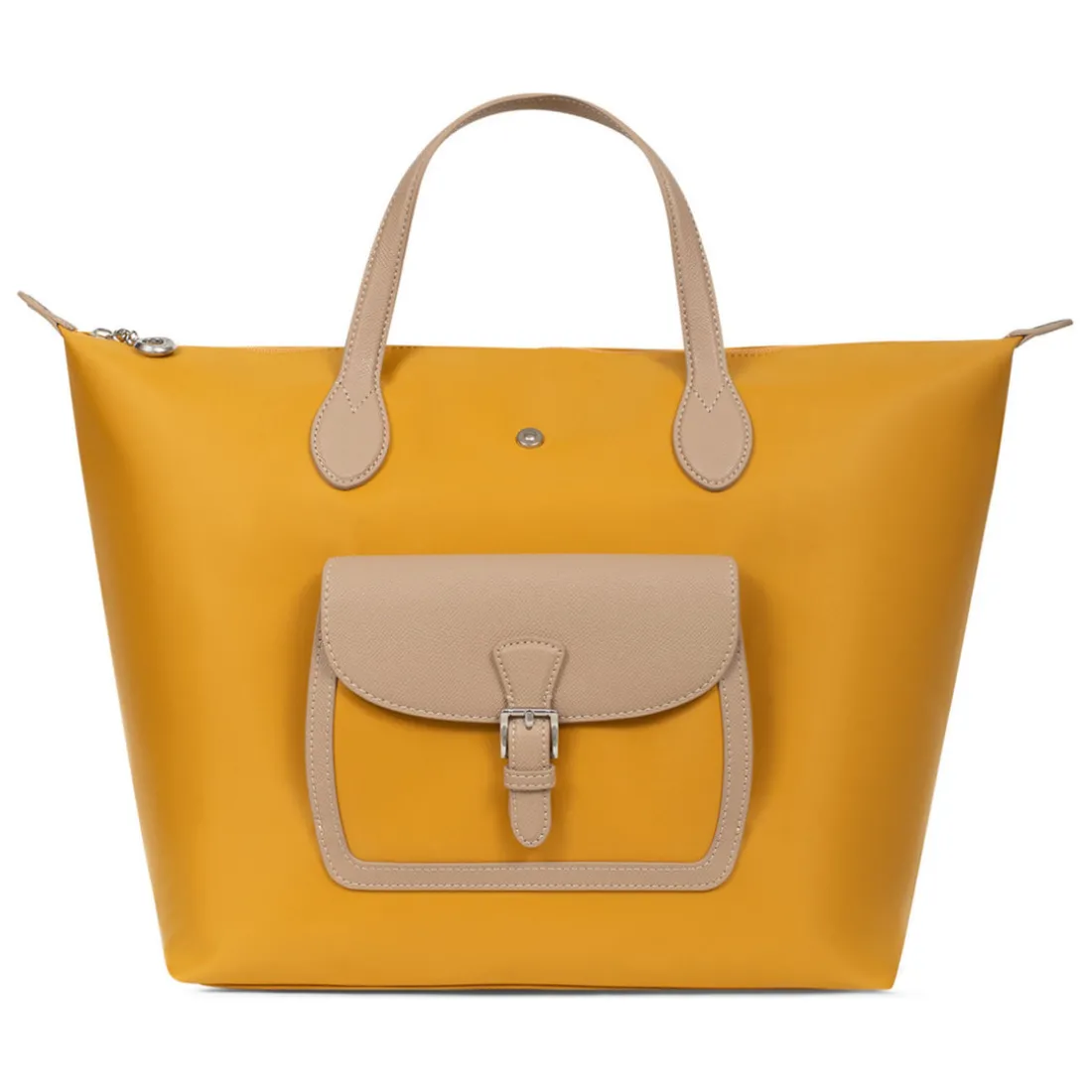 Sac cabas porté main A4 - Grand KIANA Jaune Gaia