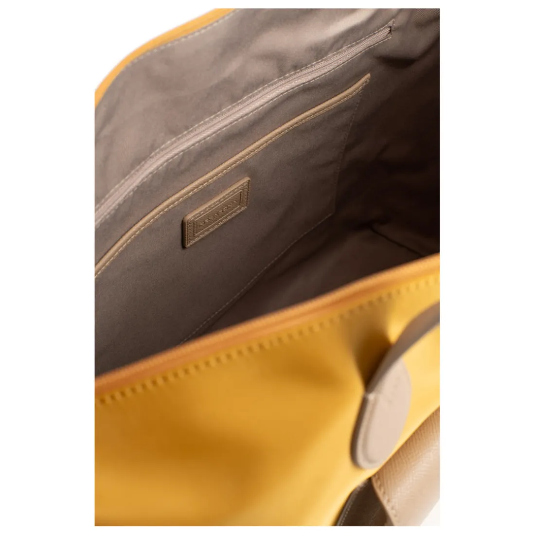 Sac cabas porté main A4 - Grand KIANA Jaune Gaia