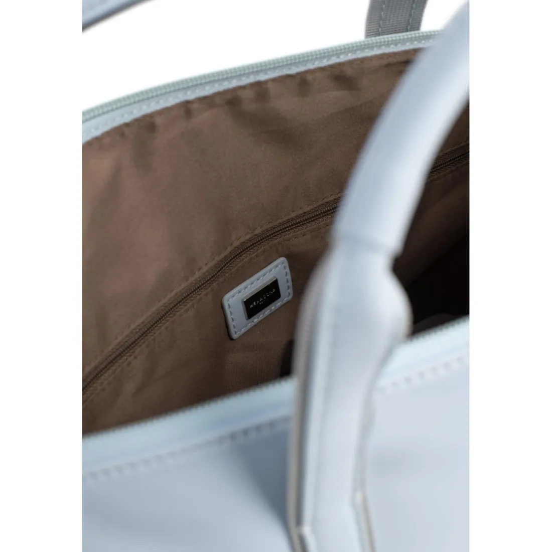 Sac cabas porté main A4 TARA Bleu ciel Lily