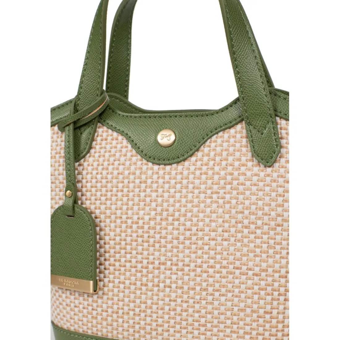 Sac cabas porté main JUDY Sable/Kaki Xia beige
