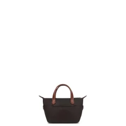 Sac cabas porté main POP Marron foncé Lara