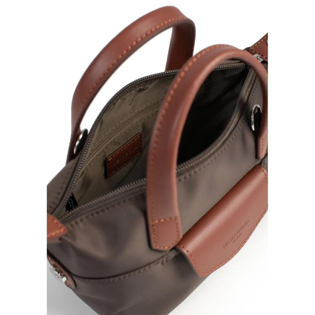 Sac cabas porté main POP Marron foncé Lara