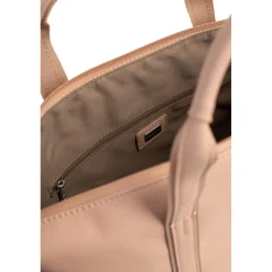 Sac cabas porté main TARA Nude Zara