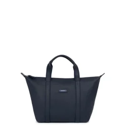 Sac cabas porté main TARA Bleu nuit Léa Wren