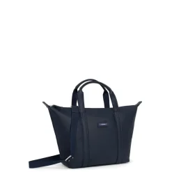 Sac cabas porté main TARA Bleu nuit Léa Wren