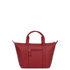 Sac cabas porté main TARA Rouge foncé Élise Joy