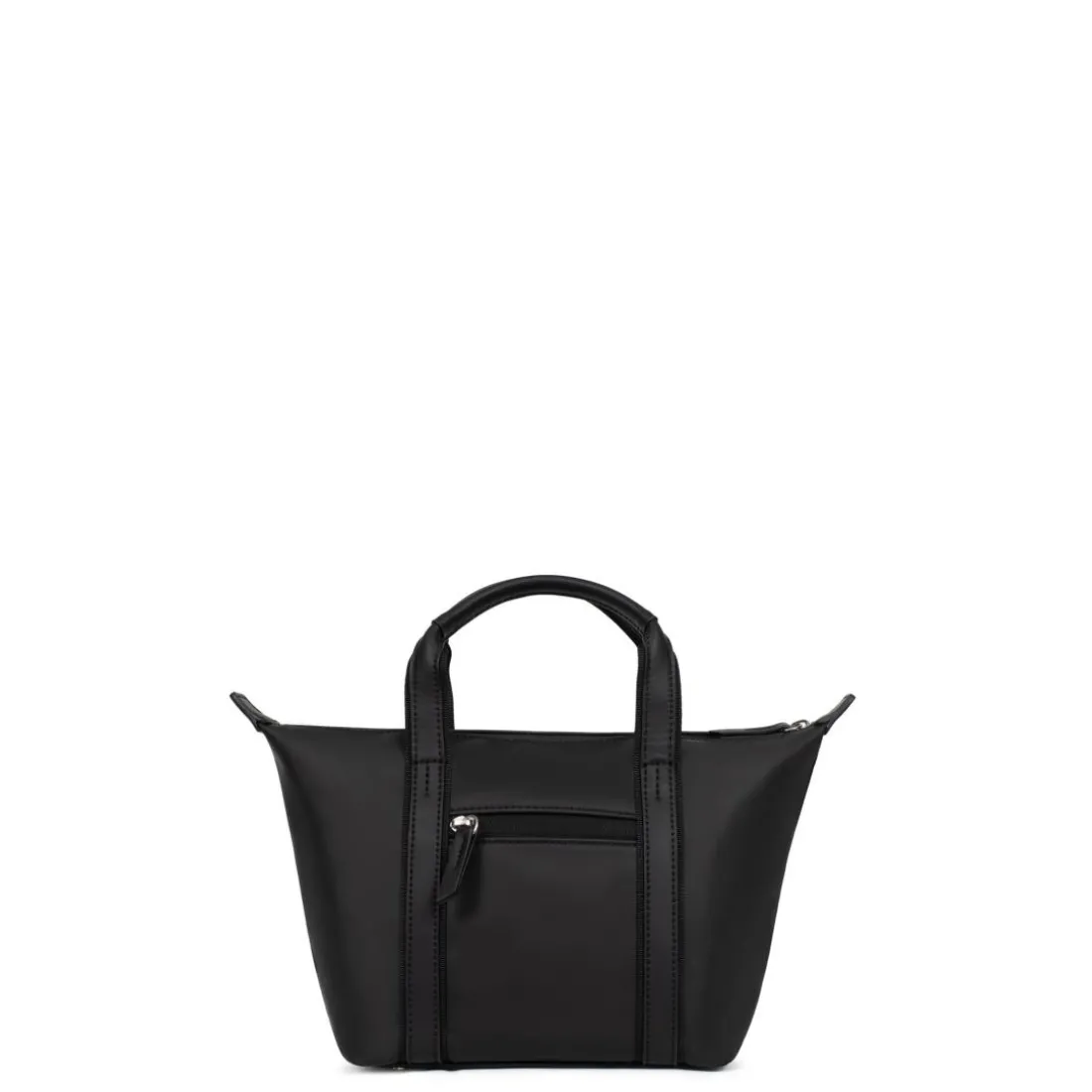 Sac cabas porté main TARA Noir Lila