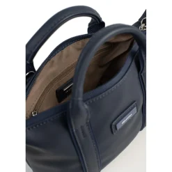 Sac cabas porté main TARA Bleu nuit Gia