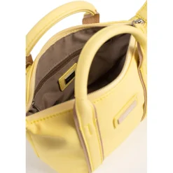 Sac cabas porté main TARA Jaune Gwen