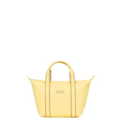 Sac cabas porté main TARA Jaune Xena