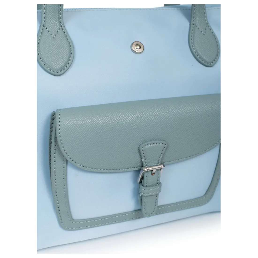 Sac cabas porté épaule - Moyen KIANA Bleu ciel Sue