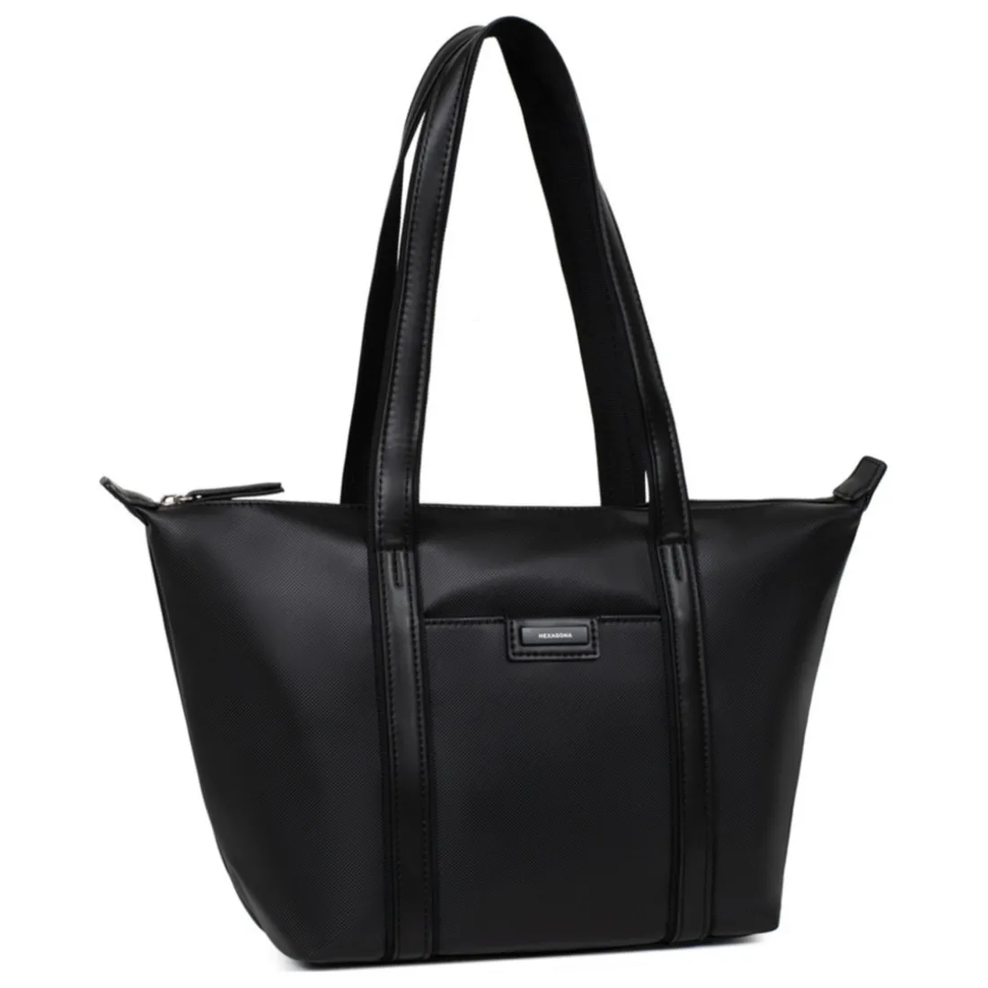 Sac cabas porté épaule - Moyen JOYCE Noir Willa