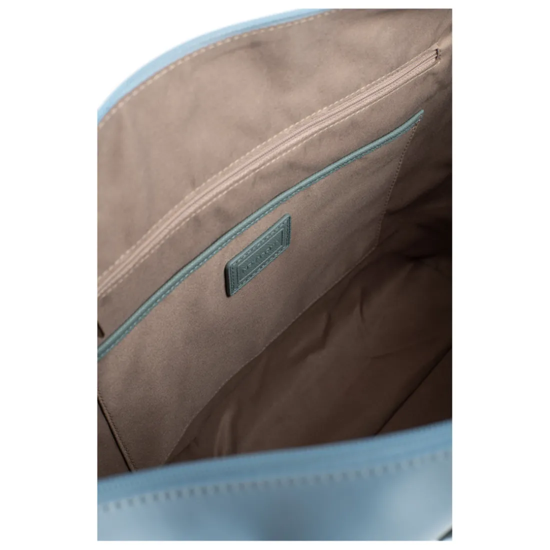 Sac cabas porté épaule A4 - Grand KIANA Bleu ciel Nora