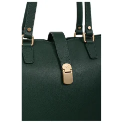 Sac cabas porté épaule A4 AUDE Vert foncé Tara