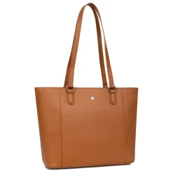Sac cabas porté épaule A4 MAYA Caramel Ana