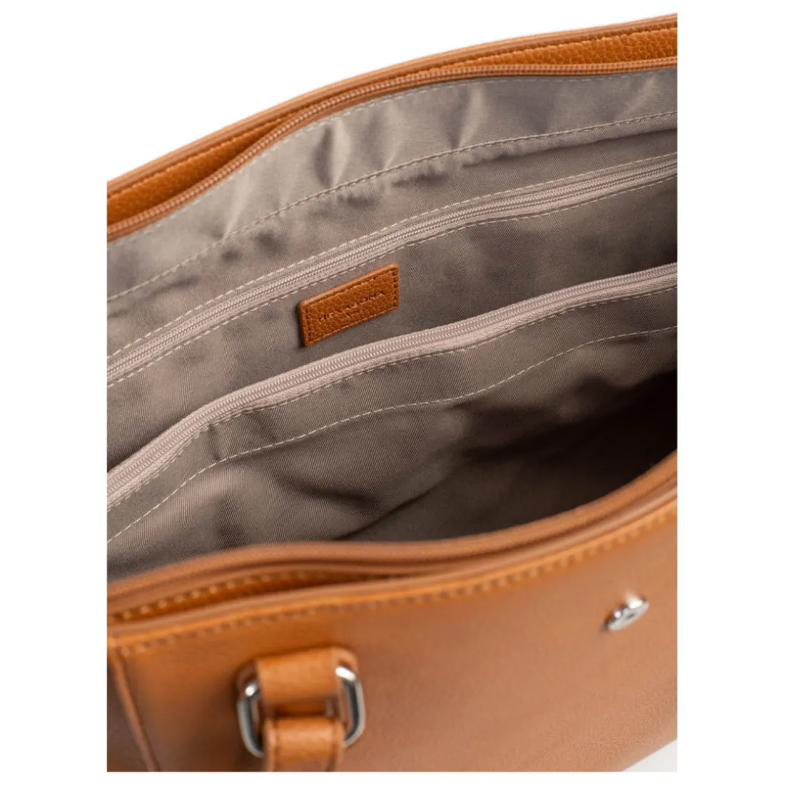 Sac cabas porté épaule A4 MAYA Caramel Ana