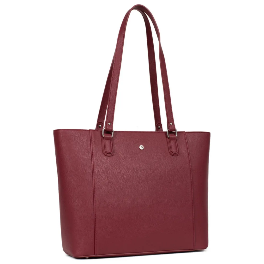 Sac cabas porté épaule A4 MAYA Carmin rouge Maya