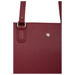 Sac cabas porté épaule A4 MAYA Carmin rouge Maya